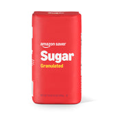 Amazon Saver white sugar bag front view for baking and sweetening