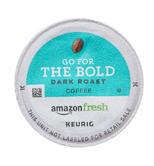 AmazonFresh Arabica coffee beans highlighting premium quality and depth.