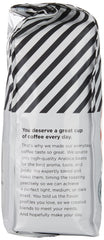 Amazon Fresh Decaf Colombia coffee cup steaming with inviting aroma