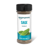 Amazon Grocery rubbed sage bottle shown for flavorful cooking and convenience.