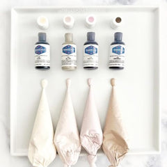 AmeriColor Blush Soft Gel Paste drop-dispense demonstrates vibrant color with minimal product.