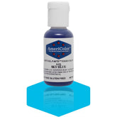 Americolor Soft Gel Paste Sky Blue bottle for vibrant icing.