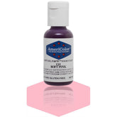 AmeriColor Soft Gel Paste Soft Pink bottle pour for even icing color