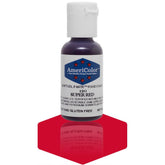 AmeriColor Super Red Soft Gel Paste bottle delivers vibrant, consistent color for precise decorating.