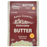 Amish Country Popcorn Ladyfinger Butter bag-front view for quick microwave popcorn