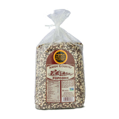 Amish Country Popcorn purple kernels in a bag for colorful snacking