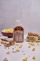 Amish Country Popcorn purple kernels close-up highlighting vibrant color and texture.