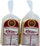 Amish Country Popcorn two 2-lb bags ready for sharing and popping