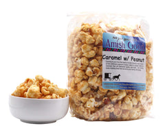 Amish Good popcorn made with real butter and coconut oil for rich flavor