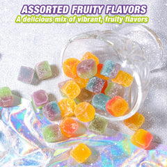 Amos 4D Crystal Jewels offers six tropical flavors in one pack