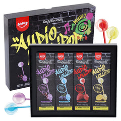 Amos music lollipop package box, gift-ready with flavor and sound