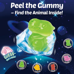 AMOS Peelerz Mystery Cube Gummies deliver real fruit juice flavor with bold notes