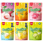 AMOS Peelerz variety pack front view, perfect for sharing at home.