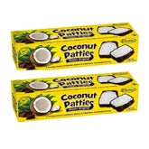 Anastasia Confections Coconut Patties Original, front view, tasty coconut treat ready to enjoy.