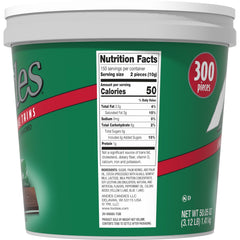 Andes Mints bite-sized pieces in foil wrap ideal for after-dinner pull