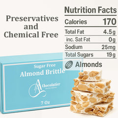 Andy Anand Chocolatier roasted almonds nougat close-up highlights crunchy texture and nutty aroma