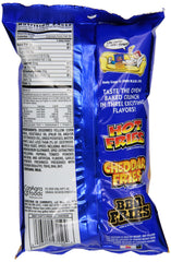 Andy Capp's Hot Fries bag closeup shows spicy kick and crisp texture.