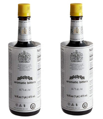 Angostura Aromatic Bitters 16oz bottle front view for classic cocktails