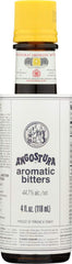 ANGOSTURA Aromatic Bitters bottle with yellow cap enhances cocktails with depth.