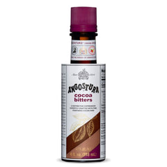 ANGOSTURA Cocoa Bitters bottle-front view highlighting premium flavor for cocktails