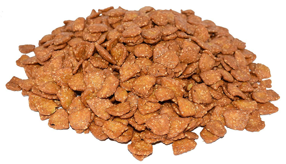 Anna and Sarah Honey Roasted Sesame Chips in resealable bag for fresh snacking.