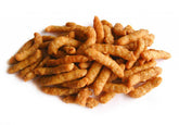 Anna and Sarah narrow sesame sticks in a resealable bag for on-the-go snacking.