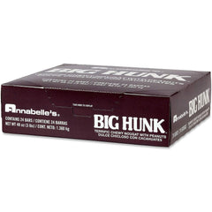 Annabelle's Big Hunk Candy Bar 1.8 oz, 24-pack, convenient for on-the-go snacking.