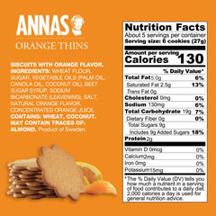 Annas Swedish Thins crisp texture enhances cheese boards and fruit pairings.
