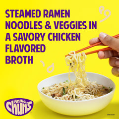 Annie Chun's Ramen Soup Bowl Shoyu dry noodles ready to simmer for a comforting bowl.
