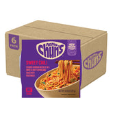 Annie Chun's Sweet Chili Noodle Bowl packshot shows a convenient, ready-to-heat meal.