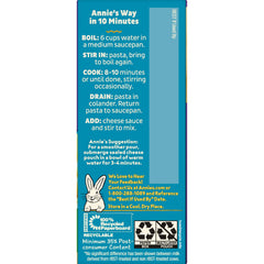 Serving Annie's gluten-free mac and cheese, family-friendly dinner option.