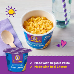 Cup opened with water added, ready for microwaving guidance and prep.