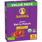 Annie's Berry Patch Bunny Snacks gummies with berry flavors and real fruit juice