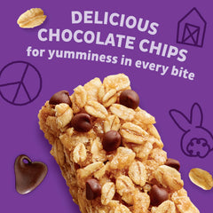 Ingredients panel on Annie's bar highlighting organic, non-GMO choice