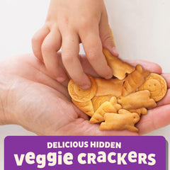 Annie's Organic Crackers sweet potato close-up showcases veggie-forward recipe.