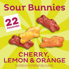 Annie's Sour Bunnies lemon flavor pouch tangy kid friendly treat