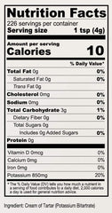 Anthony's Cream of Tartar gluten-free badge indicating gluten-free quality