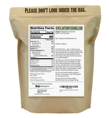 Anthony's Organic Ground Chia Seed finely milled texture ideal for thickening and vegan substitutes