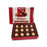 Anthony Thomas Buckeyes box front showing a classic gift snack