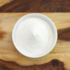 Anthony's Allulose Sweetener fine granules close-up for precise measurements.