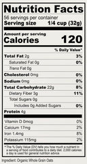 Anthony's Organic Oat Flour in a mixing bowl, perfect for gluten-free cookies.