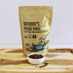 Anthony's Organic Whole Cloves bulk bag ideal for storage and versatile recipes.