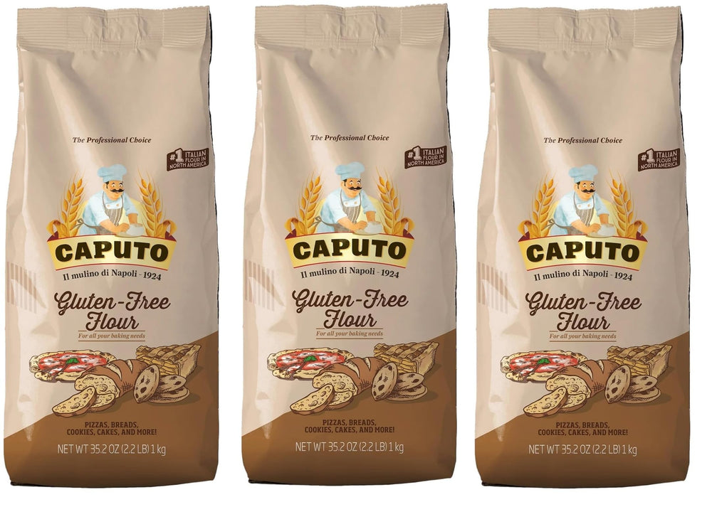 Antimo Caputo gluten-free flour bag ready for versatile baking and dough prep.