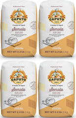 Antimo Caputo semolina flour bag ideal for precise bread dough preparation.
