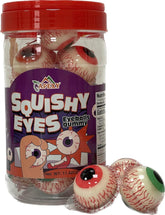 APEXY Eyeball Gummy with liquid center adds playful Halloween flair.