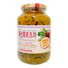 Apexy Honey Passion Fruit Tea bottle shown for quick, comforting hot cup