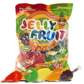 APEXY Jelly Fruit pack shot showing assorted flavors for lunchboxes and snacks.