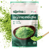 aprikalife organic matcha powder packaging preserves freshness and aroma