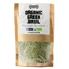 Apsogo organic Greek basil dried leaves deliver vibrant aroma for Mediterranean dishes