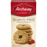 Archway Raspberry Filled Cookies box ready for a snack
